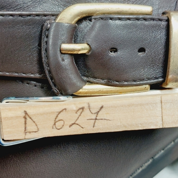 Me Too Arctic Brown Leather Round Toe Buckle Knee High Boots D 627 - Picture 13 of 13